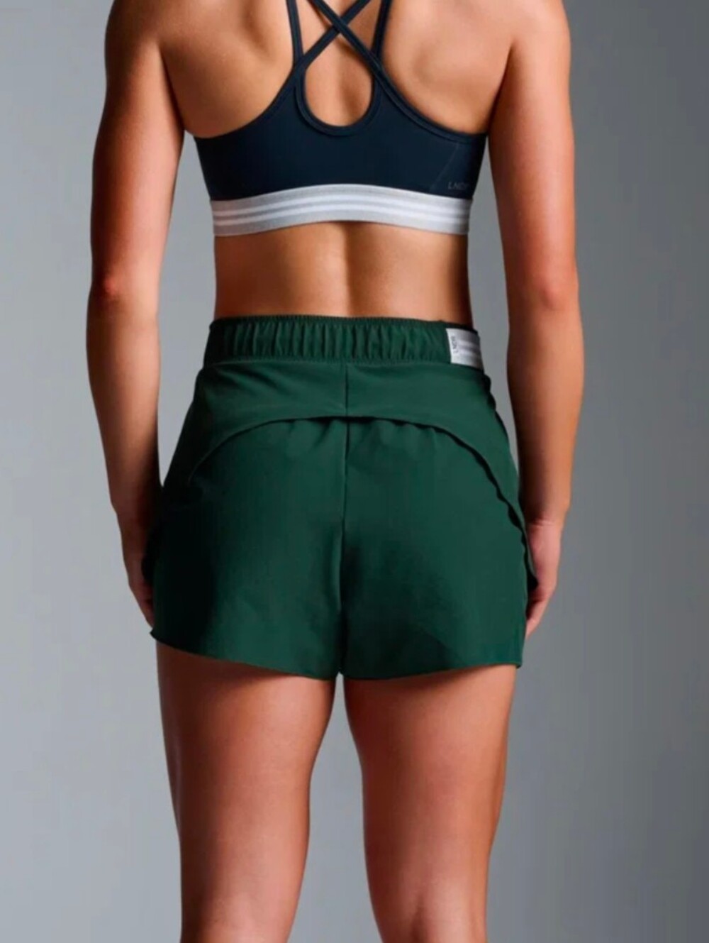LNDR The Fly Run Short Dark Green Size Large 3" Inseam Recycled Eco